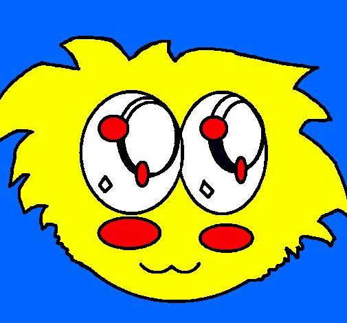 Dibujo Puffle pintado por hola 