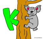 Dibujo Koala pintado por cvareoi