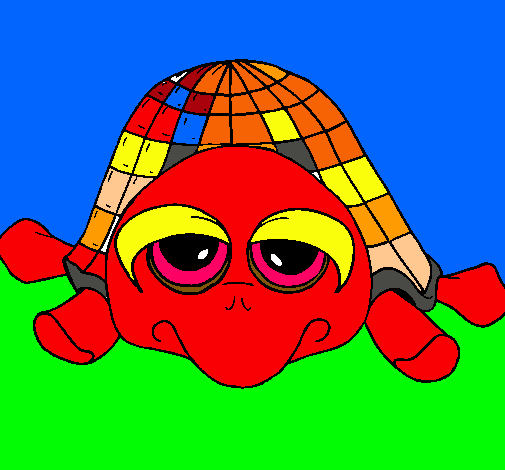 Dibujo Tortuga pintado por rosalbapef