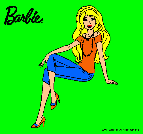 Dibujo Barbie moderna pintado por Negogar
