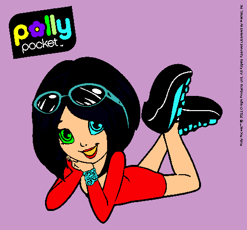 Dibujo Polly Pocket 13 pintado por evika