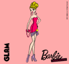 Dibujo Barbie Fashionista 5 pintado por DibuGothel