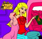 Dibujo Barbie llega a París pintado por alexandra87