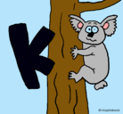Dibujo Koala pintado por fgfgfgf