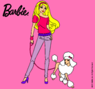 Dibujo Barbie con look moderno pintado por maite1162