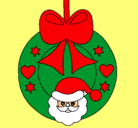 Dibujo Adorno navideño pintado por giselita