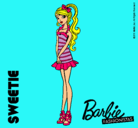 Dibujo Barbie Fashionista 6 pintado por maite1162
