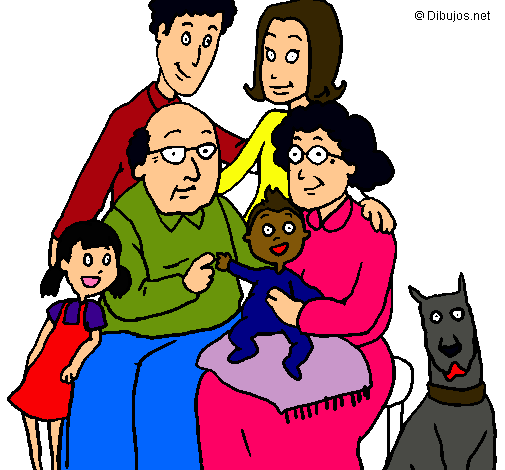 Dibujo Familia pintado por ElGabo