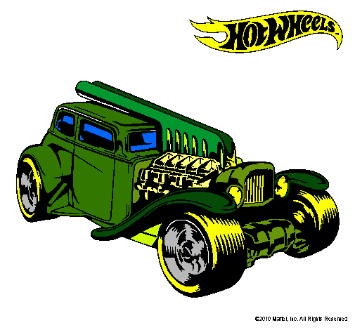 Dibujo Hot Wheels 6 pintado por IanShadow