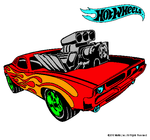 Dibujo Hot Wheels 11 pintado por javierbg