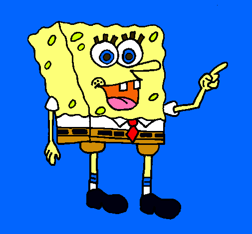 Dibujo Bob Esponja pintado por javichu