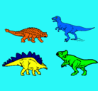 Dibujo Dinosaurios de tierra pintado por RICHK