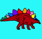 Dibujo Stegosaurus pintado por agustinn