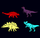Dibujo Dinosaurios de tierra pintado por ALVARO4
