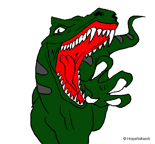 Dibujo Velociraptor II pintado por alberto1