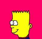 Dibujo Bart pintado por  fghg     