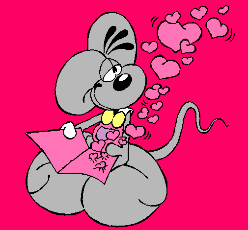 Ratón enamorado