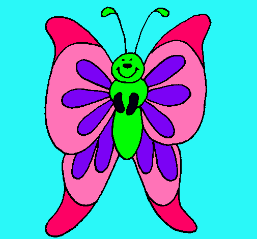 Dibujo Mariposa  pintado por agustina_rossi