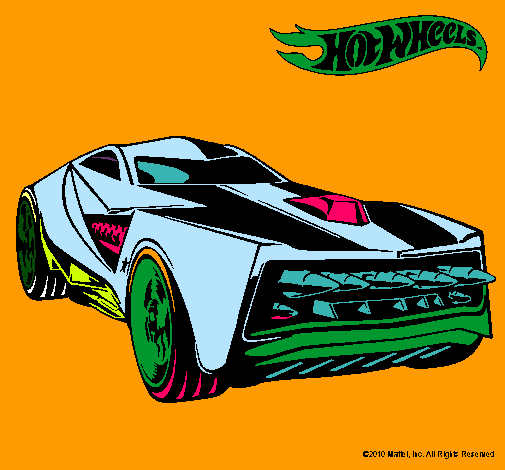 Dibujo Hot Wheels 12 pintado por aleysamy