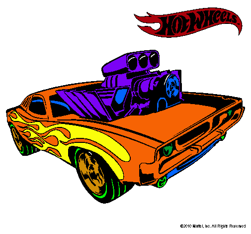 Dibujo Hot Wheels 11 pintado por IanShadow