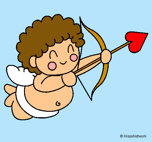 Dibujo Cupido pintado por yuriannizi