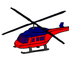 Dibujo Helicóptero  pintado por cristobal123
