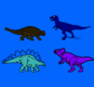 Dibujo Dinosaurios de tierra pintado por effggcvfcvvb