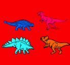 Dibujo Dinosaurios de tierra pintado por  khmkjmyj