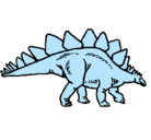 Dibujo Stegosaurus pintado por fkgjyhnbw