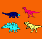 Dibujo Dinosaurios de tierra pintado por acsffff