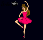 Dibujo Barbie bailarina de ballet pintado por Chocha