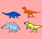 Dibujo Dinosaurios de tierra pintado por fbbggghnuit