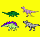 Dibujo Dinosaurios de tierra pintado por ghtfgbu