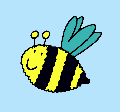 Dibujo Abeja 4 pintado por sycseaman