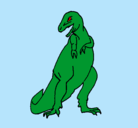 Dibujo Tiranosaurios rex pintado por federico11