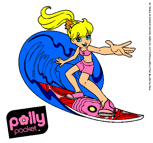 Dibujo Polly Pocket 4 pintado por pegaso