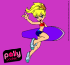 Dibujo Polly Pocket 3 pintado por clausory