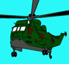 Dibujo Helicóptero al rescate pintado por ayesch