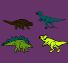 Dibujo Dinosaurios de tierra pintado por heffebf