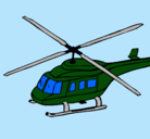 Dibujo Helicóptero  pintado por hopillo