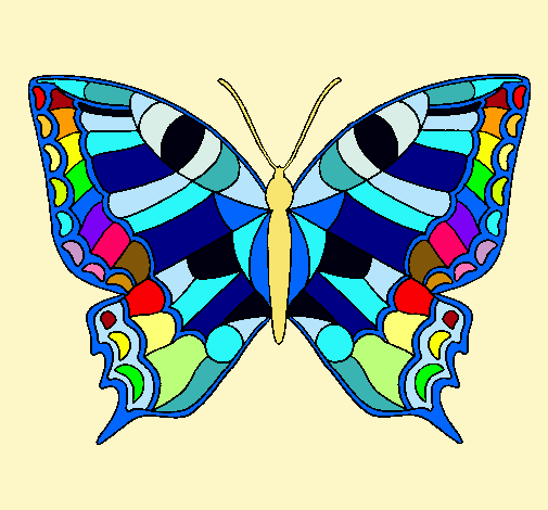 Dibujo Mariposa pintado por RichardTonet