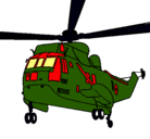 Dibujo Helicóptero al rescate pintado por marcos8000