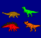 Dibujo Dinosaurios de tierra pintado por xbcvefrtuozm