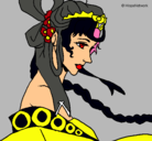 Dibujo Princesa china pintado por raruto
