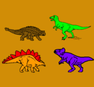 Dibujo Dinosaurios de tierra pintado por cocococo