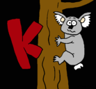Dibujo Koala pintado por Gito