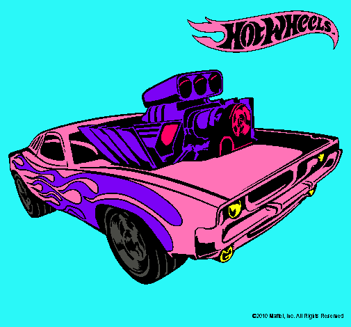 Dibujo Hot Wheels 11 pintado por TaniaDivina