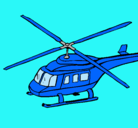 Dibujo Helicóptero  pintado por prepollo