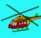 Dibujo Helicóptero  pintado por gurgui