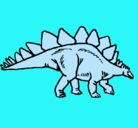 Dibujo Stegosaurus pintado por mjihuyuyhyfg